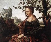 SCOREL, Jan van Mary Magdalene sf USA oil painting artist